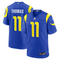 Men's Nike Los Angeles Rams Keir Thomas Royal Team Game NFL Jersey
