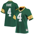 Women's Mitchell & Ness Green Bay Packers Brett Favre Green 1996 Legacy Replica Player NFL Jersey