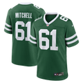 Men's Nike New York Jets Max Mitchell Legacy Green Team Game NFL Jersey