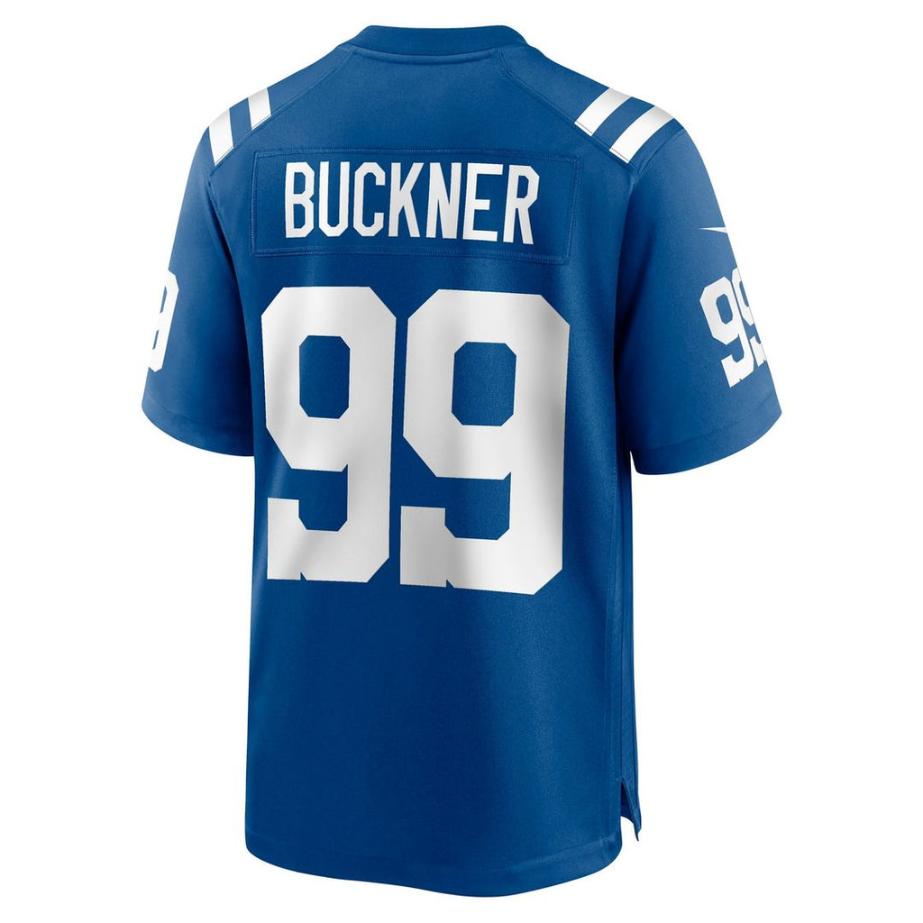 Men's Nike Indianapolis Colts DeForest Buckner Blue Alternate Game NFL Jersey
