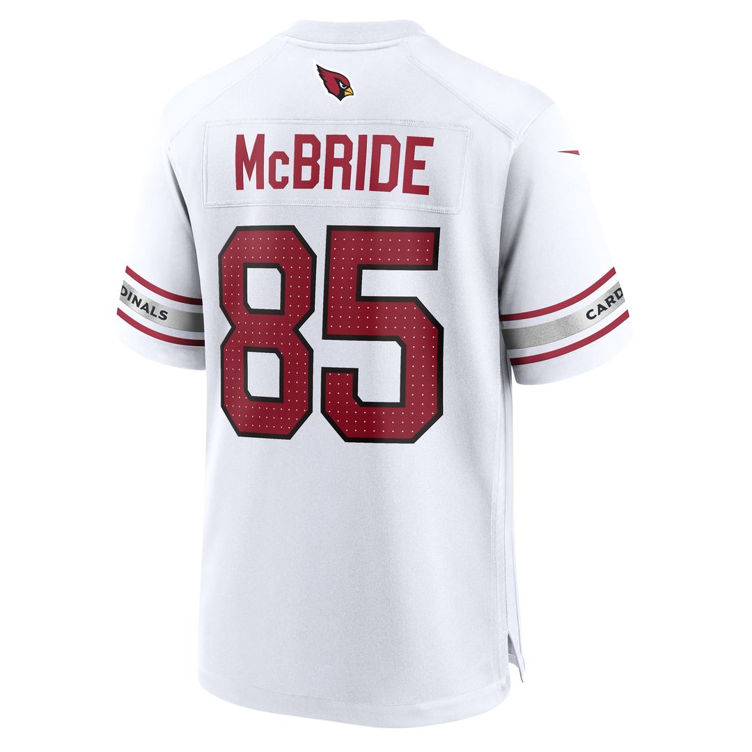 Men's Nike Arizona Cardinals Trey McBride White Game NFL Jersey