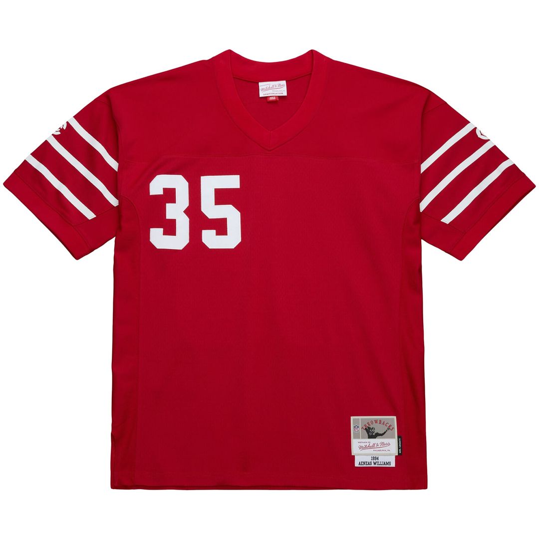 Men's Mitchell & Ness Arizona Cardinals Aeneas Williams Cardinal 1994 Legacy Replica NFL Jersey