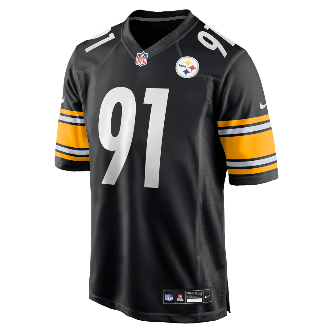 Men's Nike Pittsburgh Steelers Logan Lee Black Game NFL Jersey