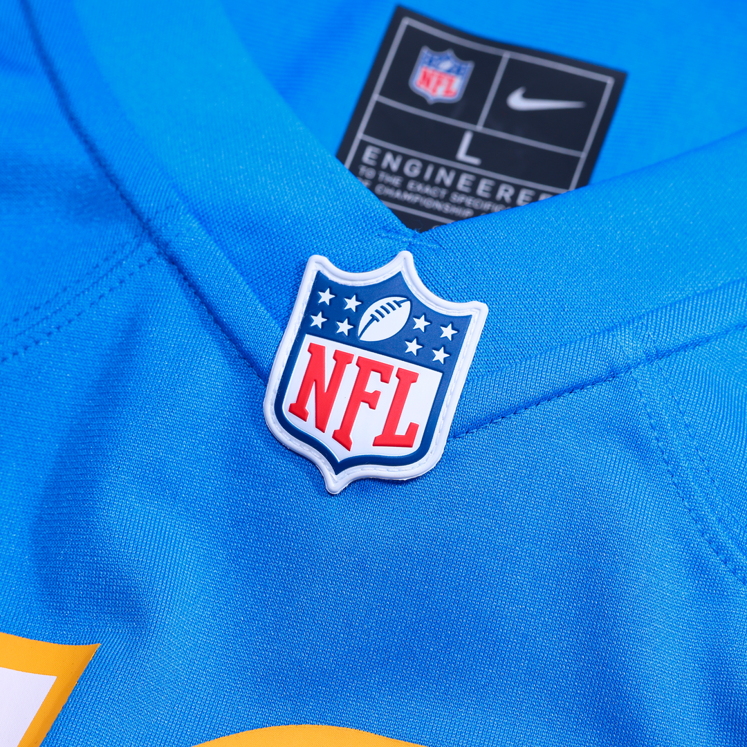 Men's Nike Los Angeles Chargers Austin Deculus Powder Blue Team Game NFL Jersey