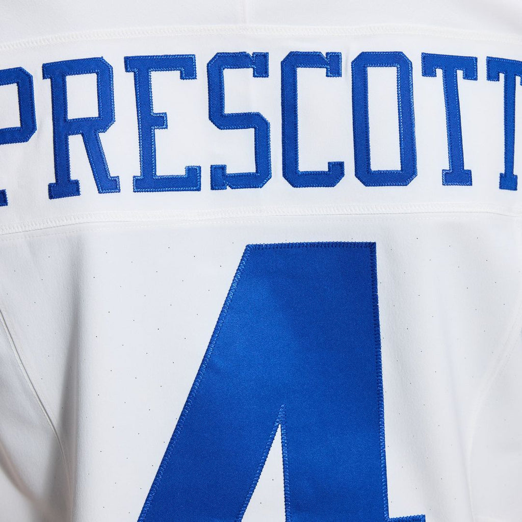 Men's Nike Dallas Cowboys Dak Prescott White Vapor F.U.S.E. Elite NFL Jersey
