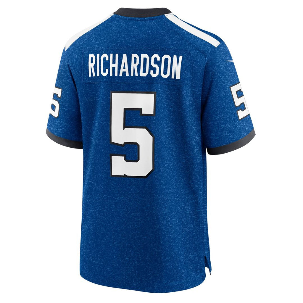 Men's Nike Indianapolis Colts Anthony Richardson Royal Indiana Nights Alternate Game NFL Jersey