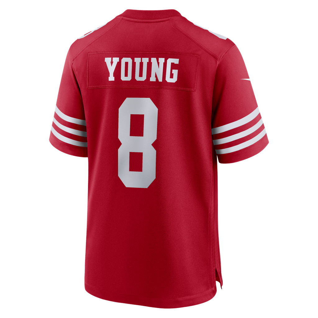 Men's Nike San Francisco 49ers Steve Young Scarlet Retired Player Game NFL Jersey
