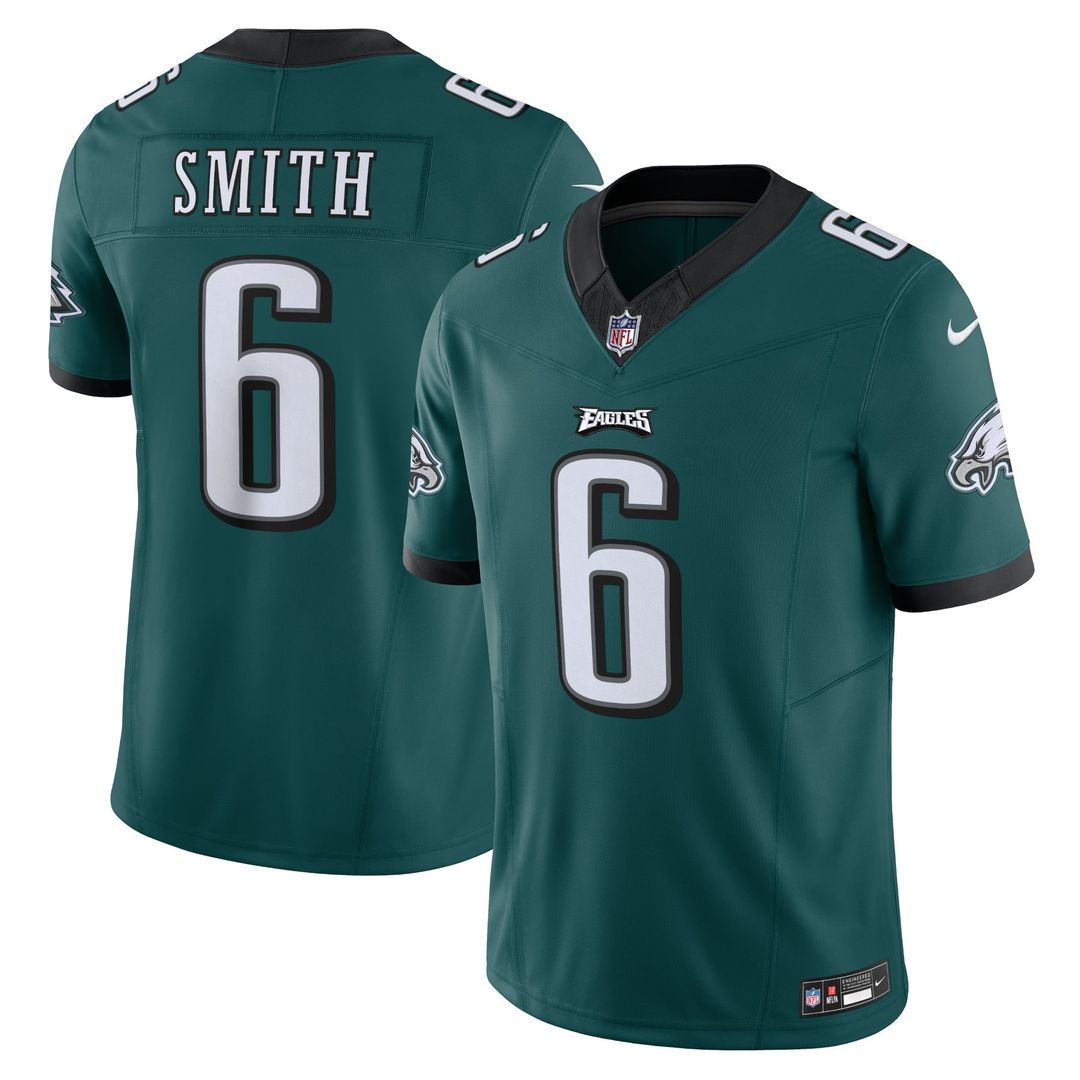 Men's Nike Philadelphia Eagles DeVonta Smith Black Vapor F.U.S.E. Limited NFL Jersey