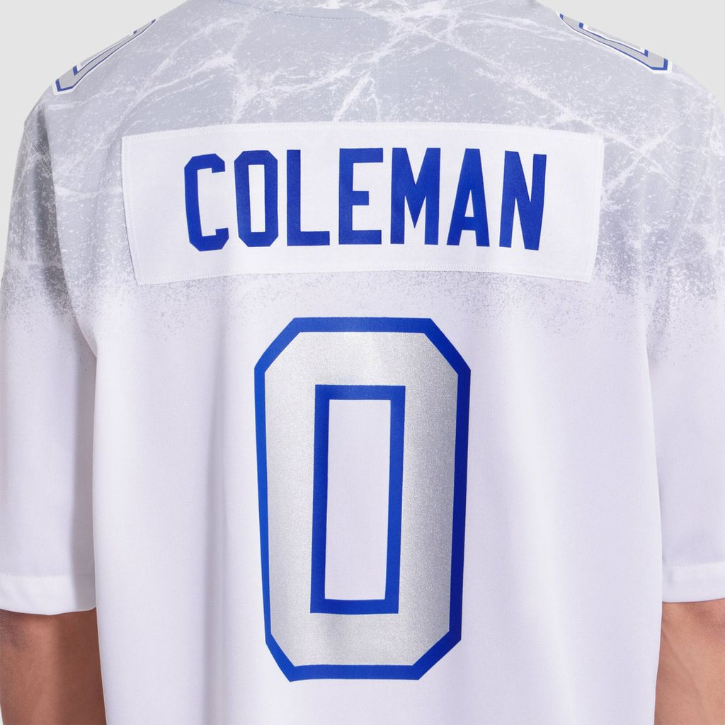 Men's Nike Buffalo Bills Keon Coleman White 2025 Rivalries Collection Game NFL Jersey