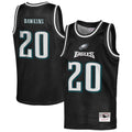 Youth Mitchell & Ness Philadelphia Eagles Brian Dawkins Black Retired Player NFL Basketball Fashion NFL Jersey