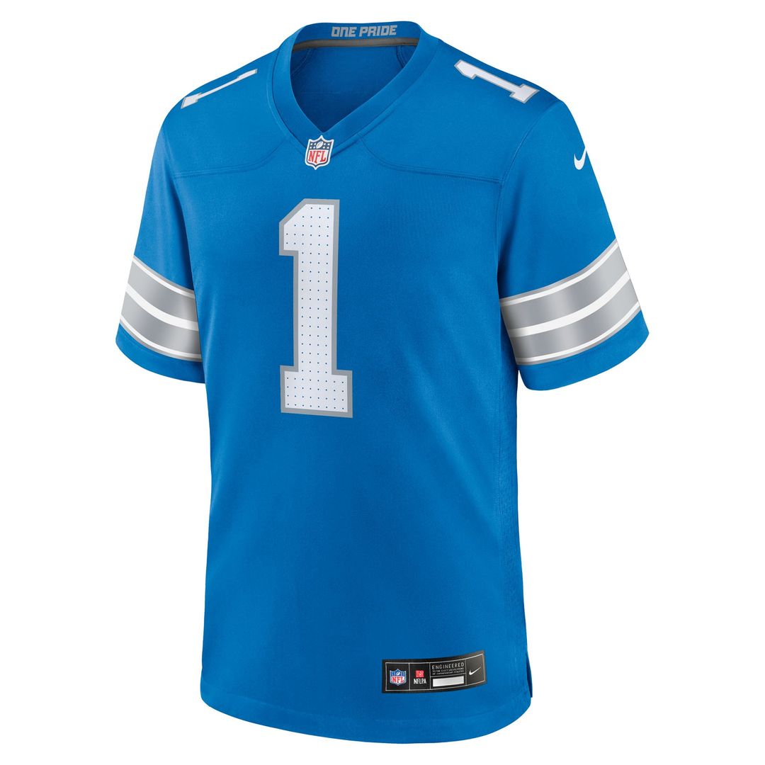 Men's Nike Detroit Lions Jameson Williams Black Alternate Game Player NFL Jersey