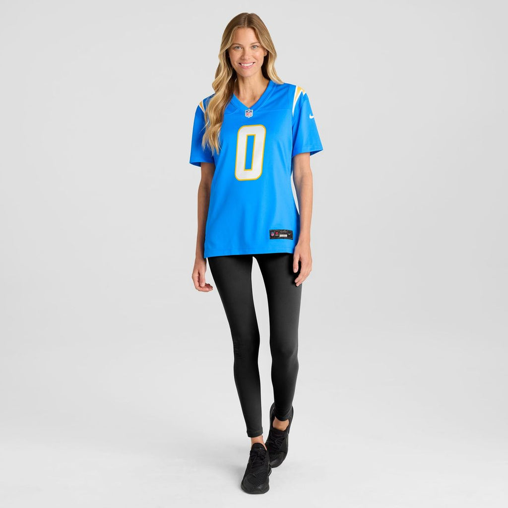 Women's Nike Los Angeles Chargers Daiyan Henley Powder Blue Team Game NFL Jersey