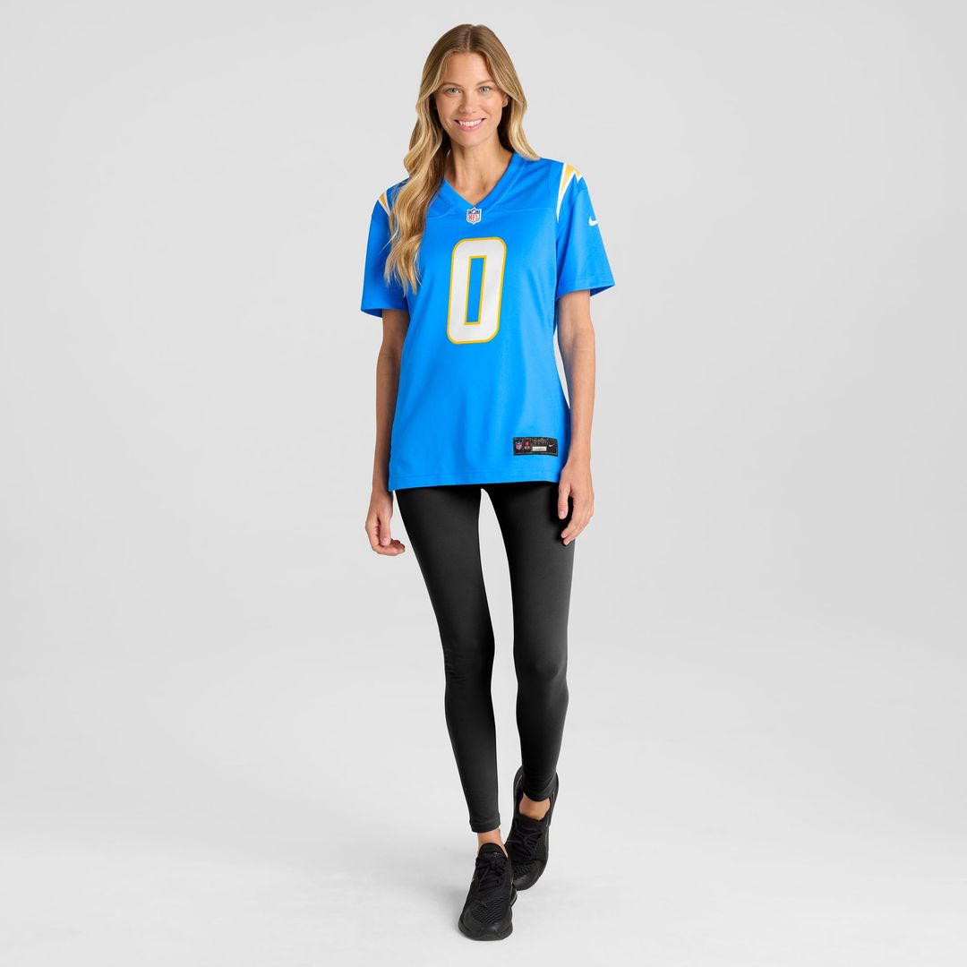 Women's Nike Los Angeles Chargers Daiyan Henley Powder Blue Team Game NFL Jersey