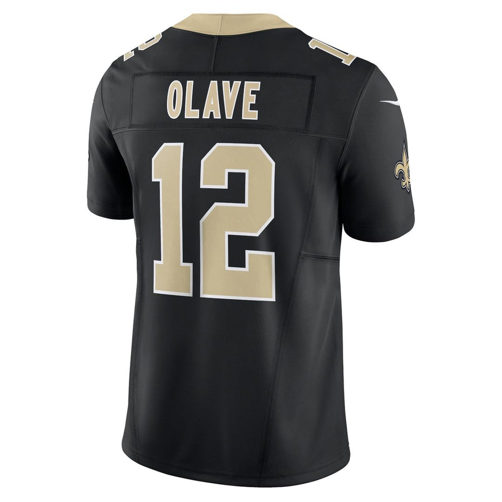 Men's Nike New Orleans Saints Chris Olave Gold Gameday Golds Alternate Vapor F.U.S.E. Limited NFL Jersey