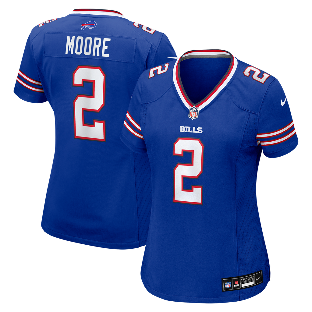 Women's Nike Buffalo Bills D.J. Moore Royal Game NFL Jersey