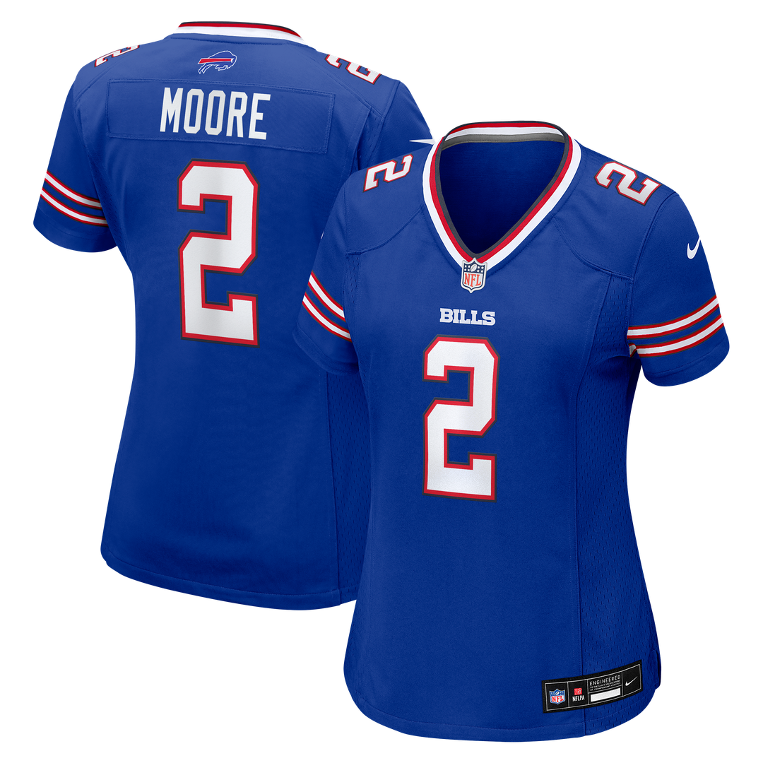 Women's Nike Buffalo Bills D.J. Moore Royal Game NFL Jersey