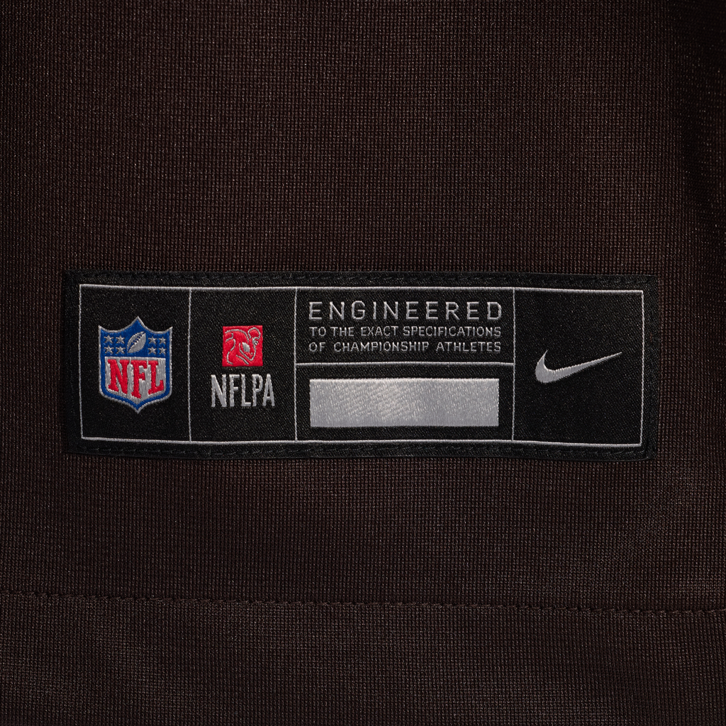 Men's Nike Cleveland Browns Rayshawn Jenkins Brown Team Game NFL Jersey