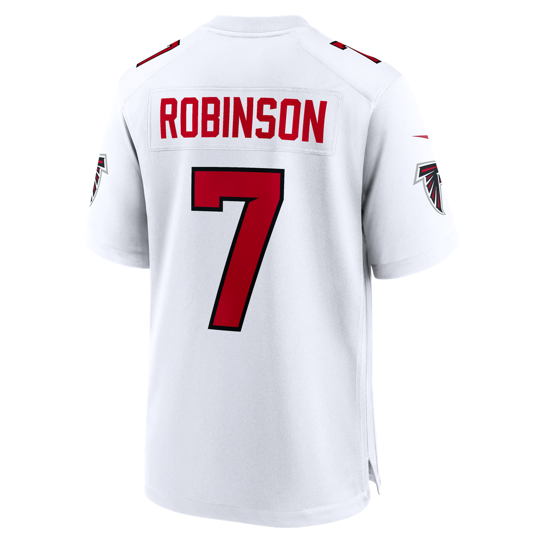 Men's Nike Atlanta Falcons Bijan Robinson Red Game NFL Jersey
