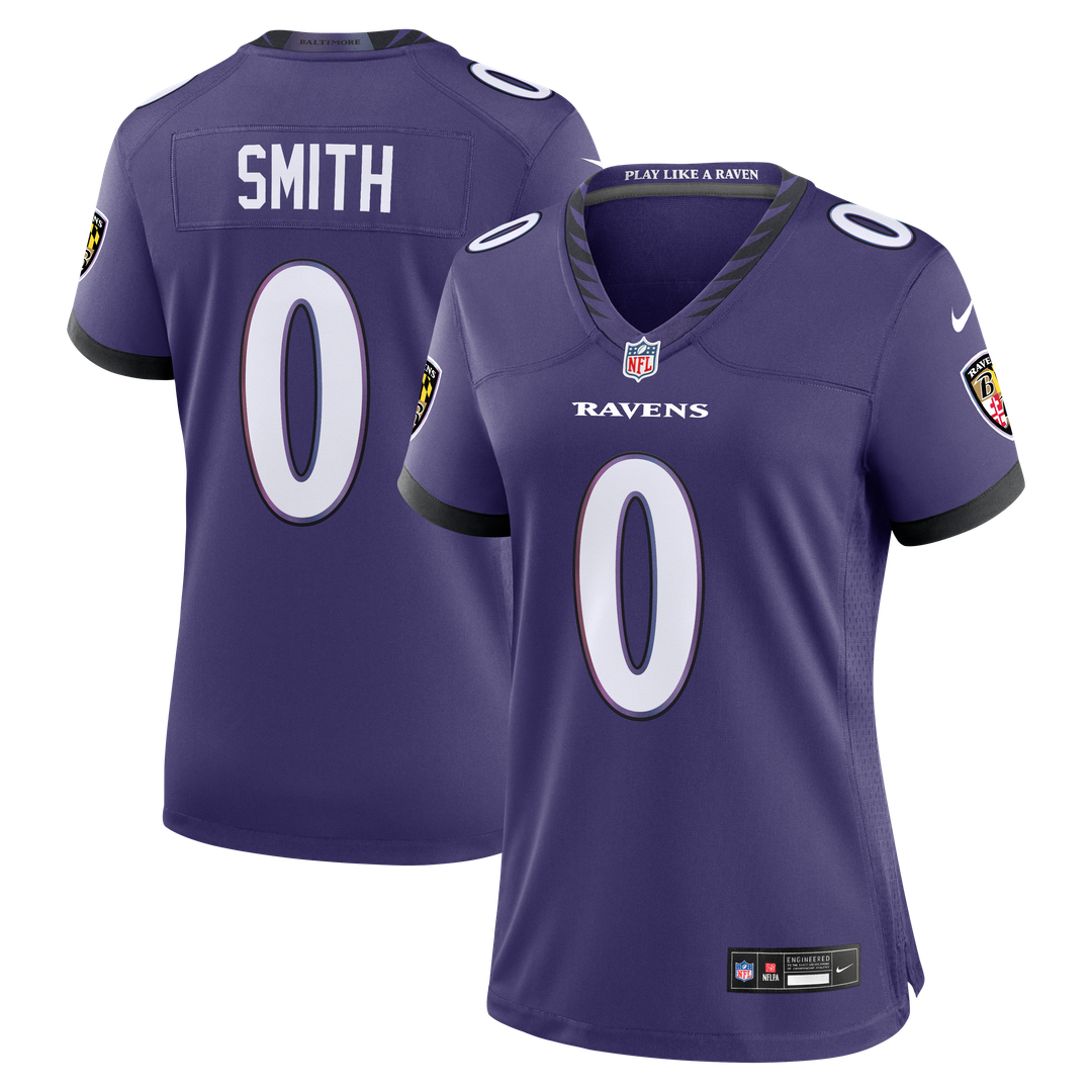 Women's Nike Baltimore Ravens Roquan Smith Black Alternate Game NFL Jersey