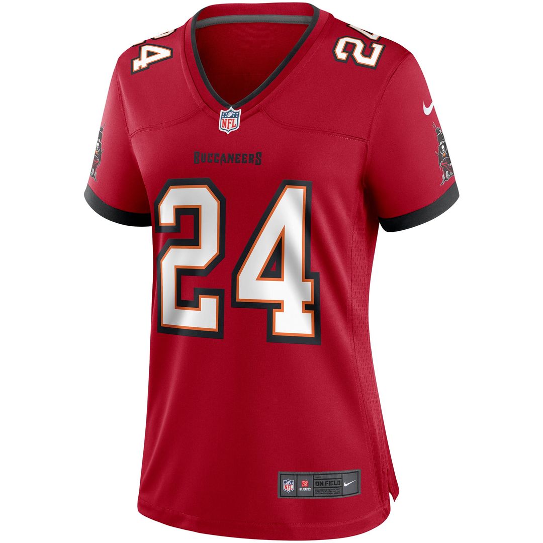 Women's Nike Tampa Bay Buccaneers Cadillac Williams Red Game Retired Player NFL Jersey