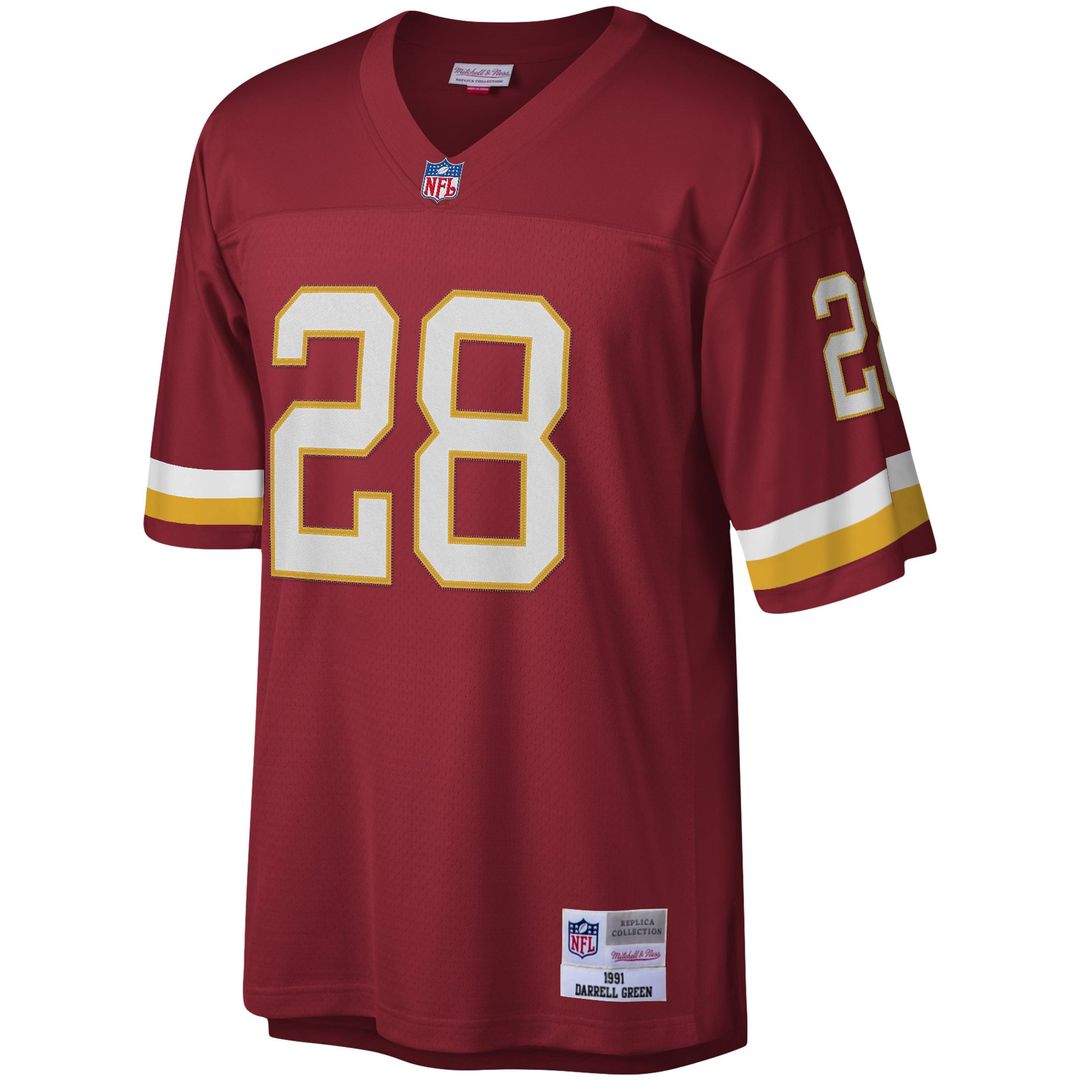 Men's Mitchell & Ness Washington Football Team Darrell Green Burgundy Legacy Replica NFL Jersey