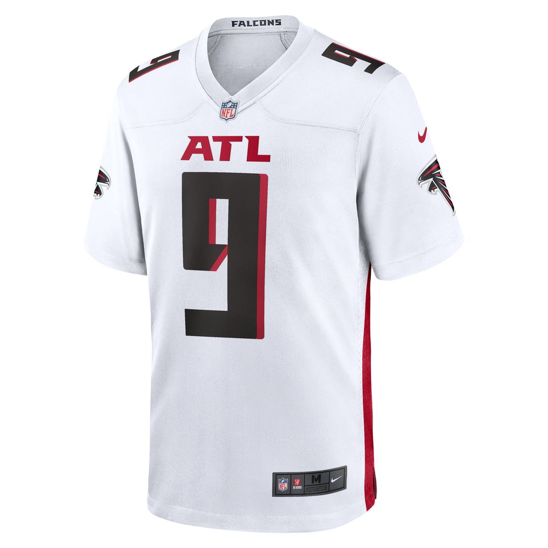 Men's Nike Atlanta Falcons Michael Penix Jr. Black Player Game NFL Jersey