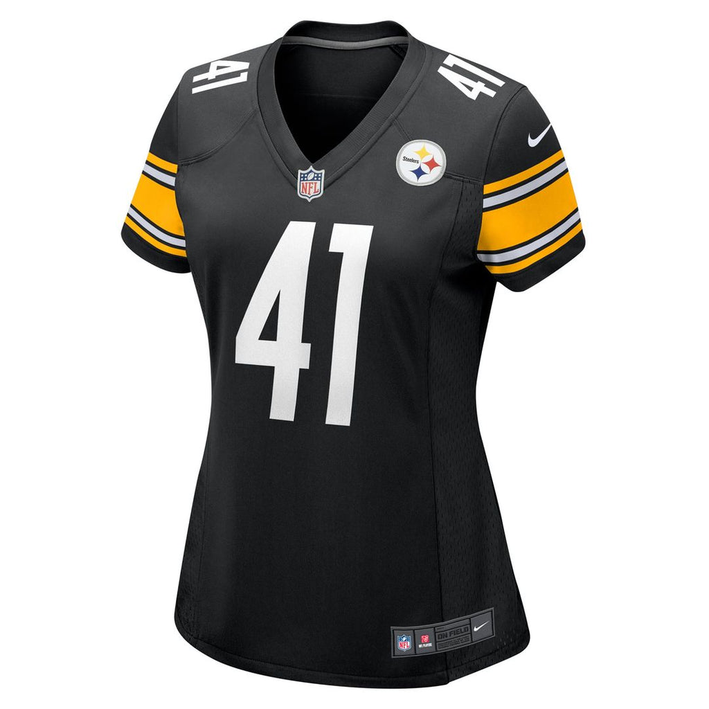 Women's Nike Pittsburgh Steelers Payton Wilson Black Team Game NFL Jersey