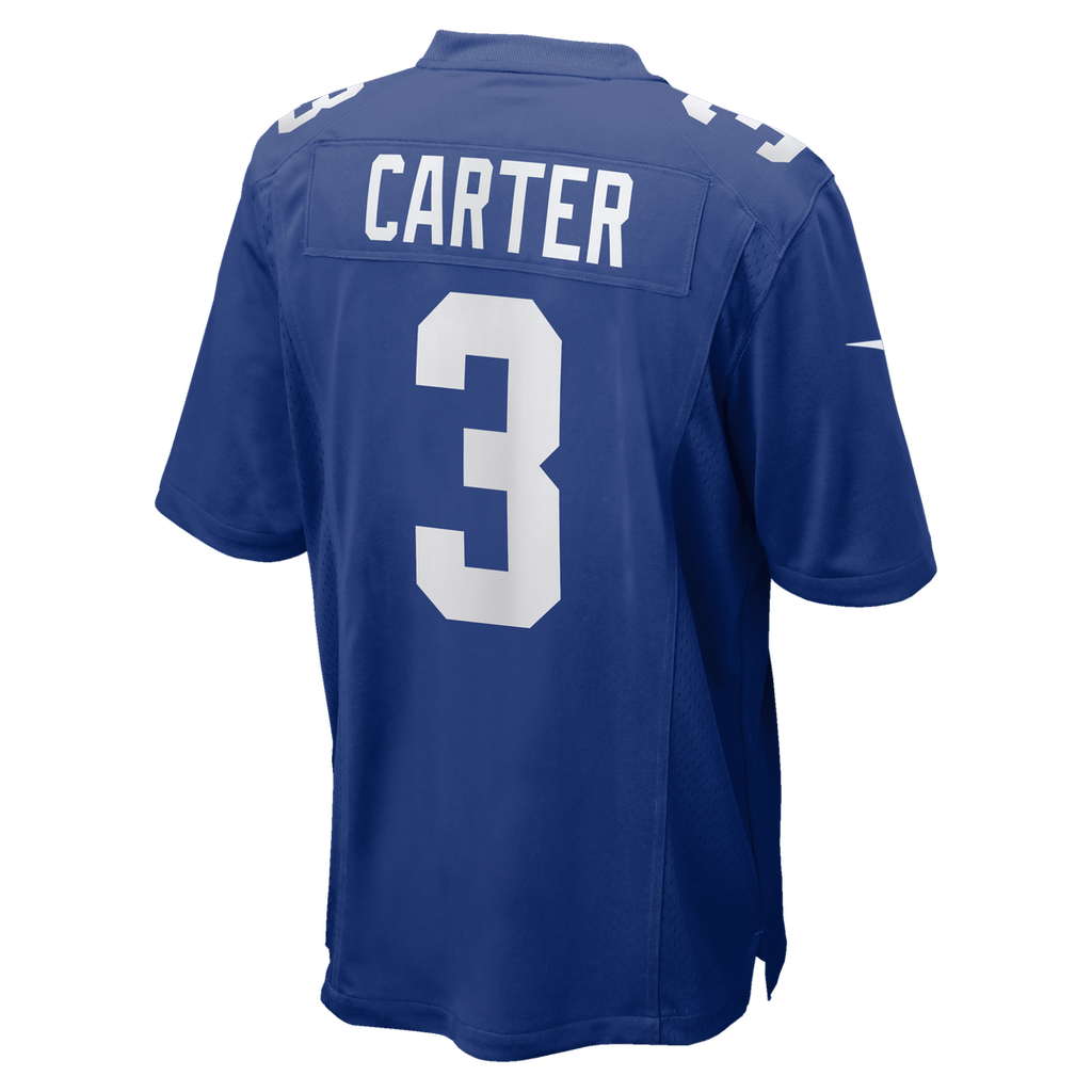 Men's Nike New York Giants Abdul Carter Royal Team Game NFL Jersey