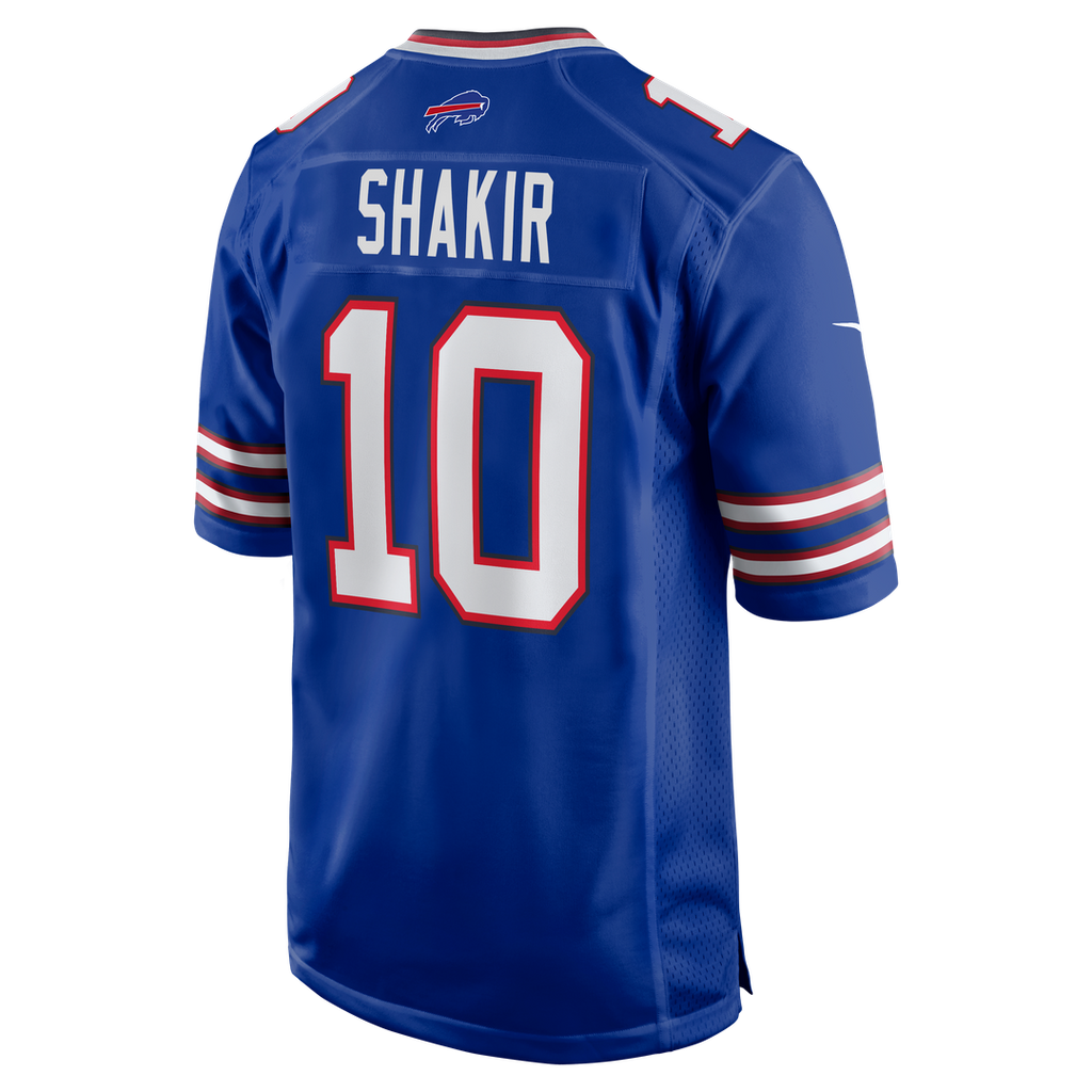 Men's Nike Buffalo Bills Khalil Shakir Royal Game NFL Jersey