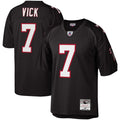 Men's Mitchell & Ness Atlanta Falcons Michael Vick Black Legacy Replica NFL Jersey