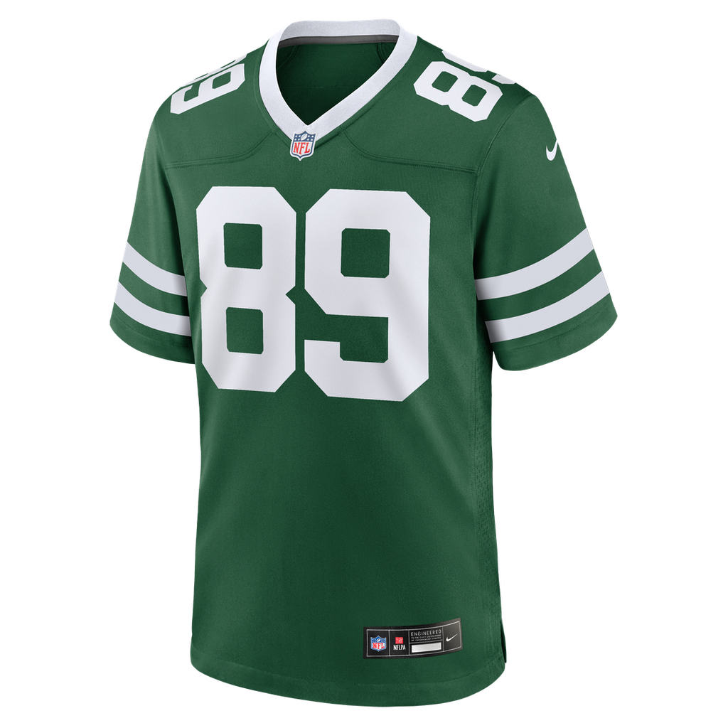 Men's Nike New York Jets Jeremy Ruckert Legacy Green Team Game NFL Jersey