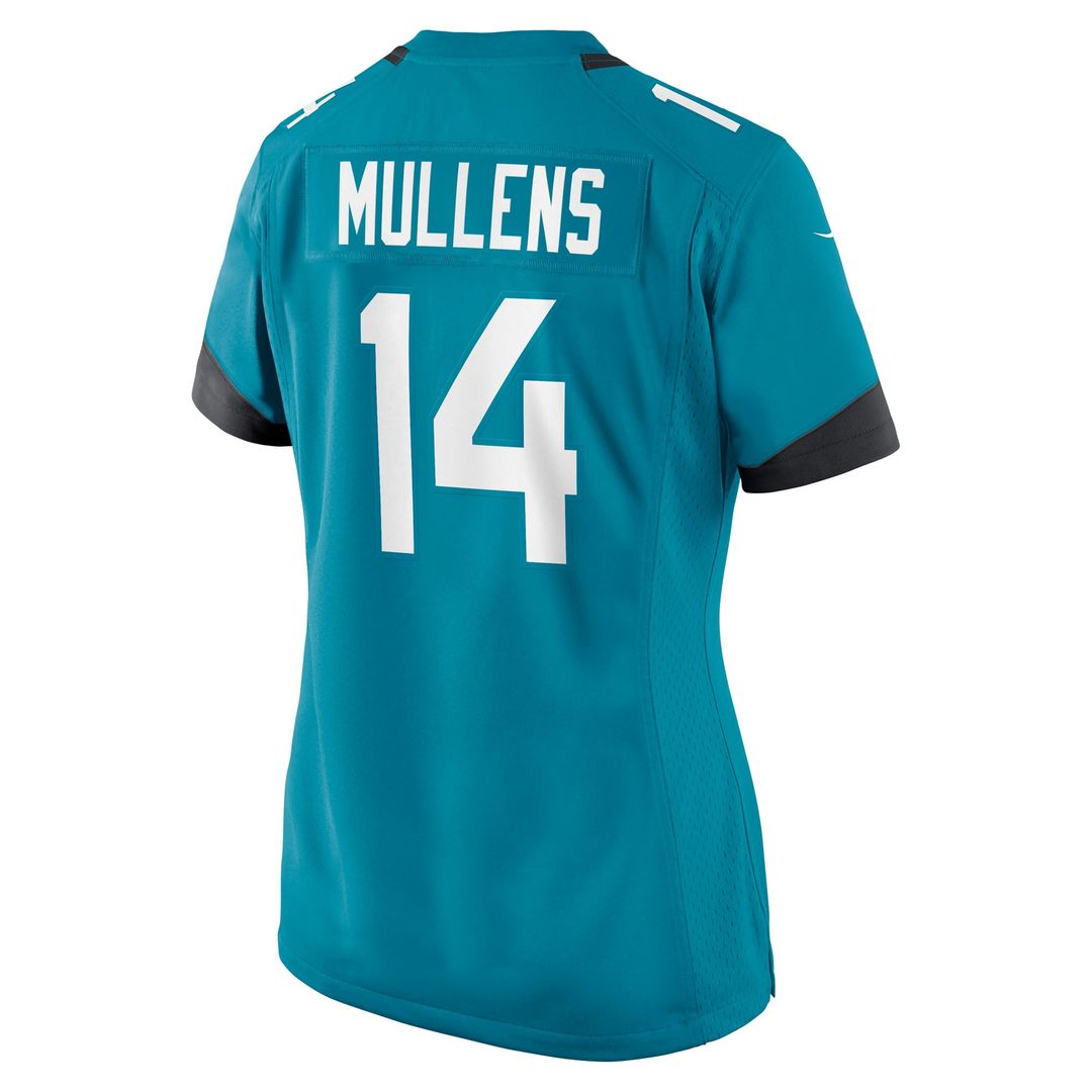Women's Nike Jacksonville Jaguars Nick Mullens Teal Team Game NFL Jersey