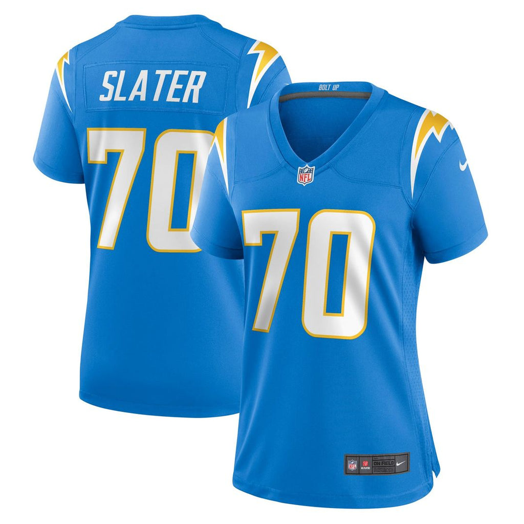 Women's Nike Los Angeles Chargers Rashawn Slater Powder Blue Game NFL Jersey