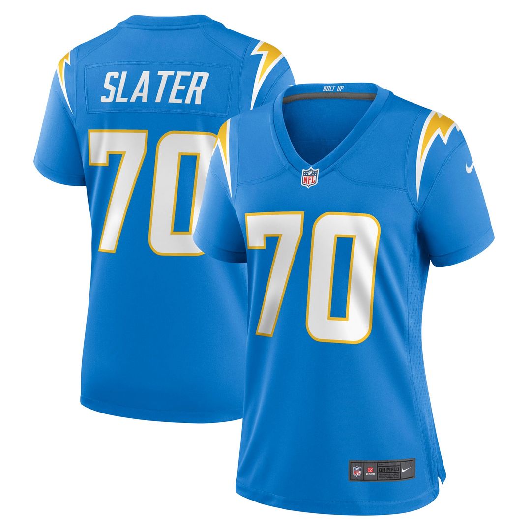 Women's Nike Los Angeles Chargers Rashawn Slater Powder Blue Game NFL Jersey