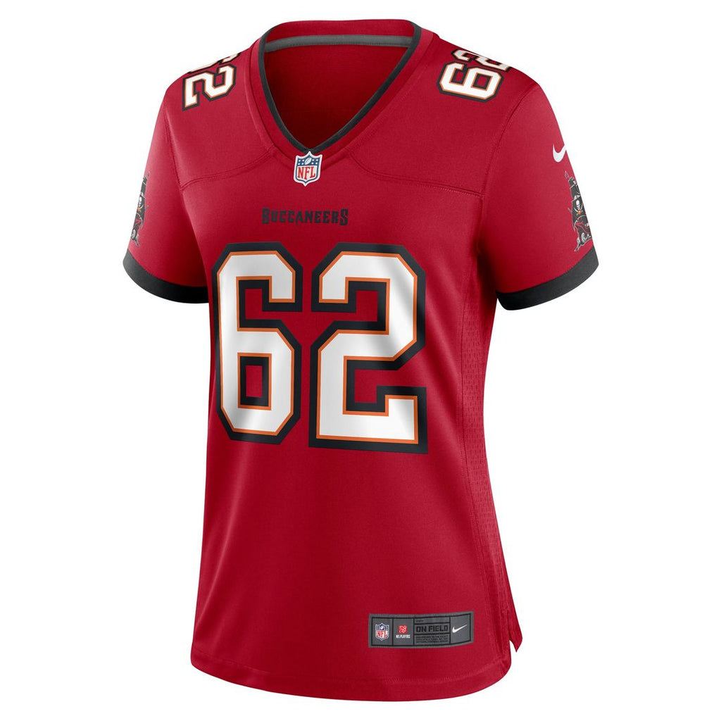 Women's Nike Tampa Bay Buccaneers Graham Barton Red Game NFL Jersey