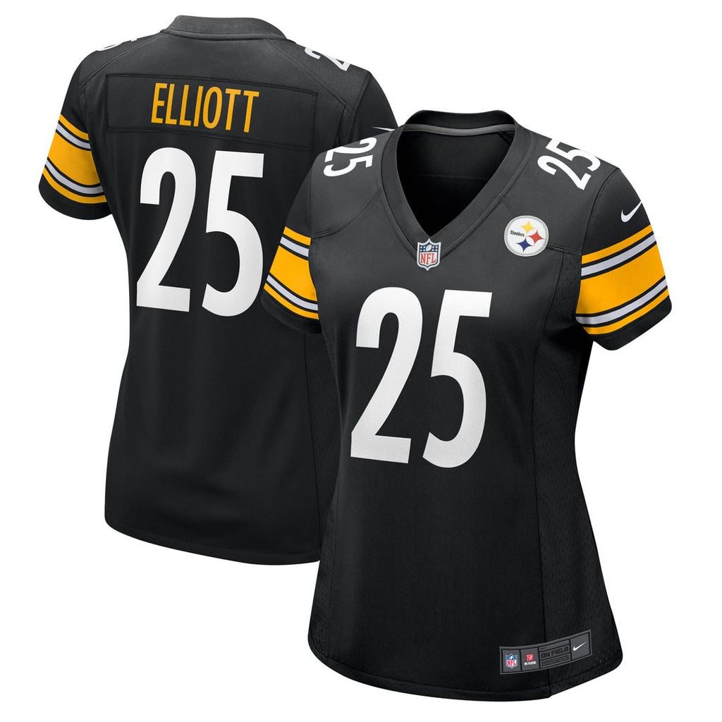 Women's Nike Pittsburgh Steelers DeShon Elliott Black Team Game NFL Jersey