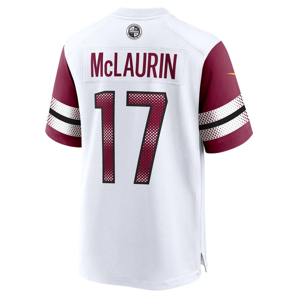 Men's Nike Washington Commanders Terry McLaurin White Game NFL Jersey
