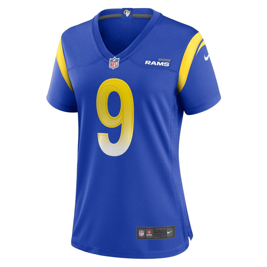 Women's Nike Los Angeles Rams Matthew Stafford White Player NFL Jersey