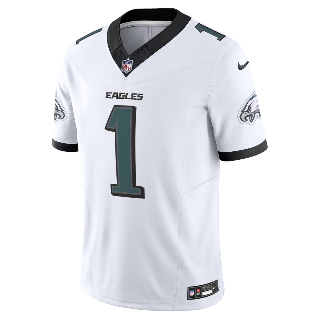 Men's Nike Philadelphia Eagles Jalen Hurts Midnight Green Vapor F.U.S.E. Limited NFL Jersey