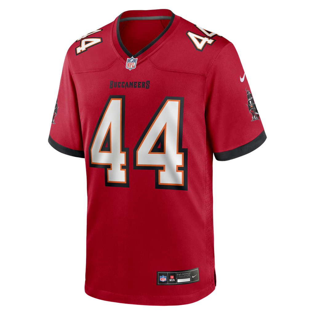 Men's Nike Tampa Bay Buccaneers Sean Tucker Red Game NFL Jersey