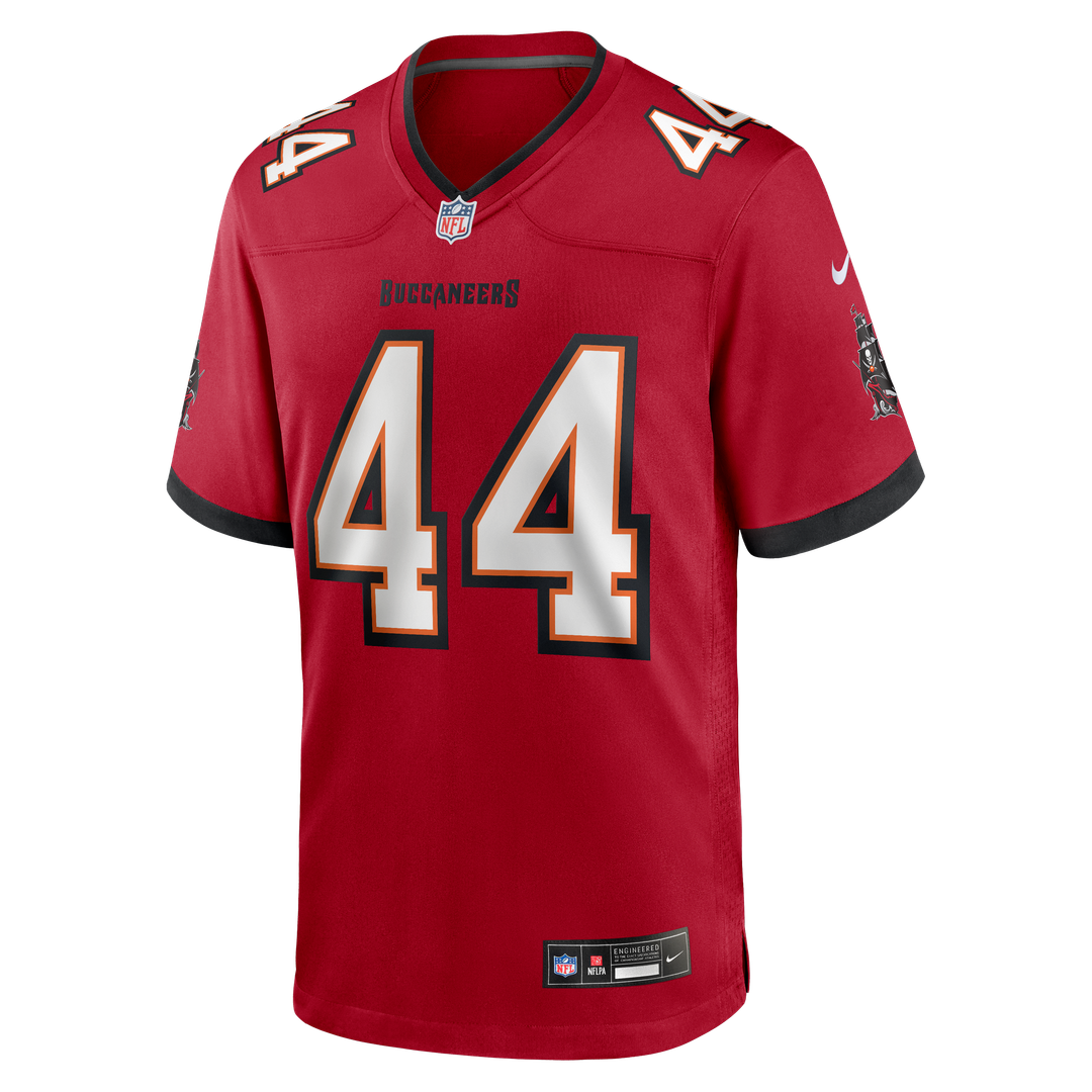 Men's Nike Tampa Bay Buccaneers Sean Tucker Red Game NFL Jersey