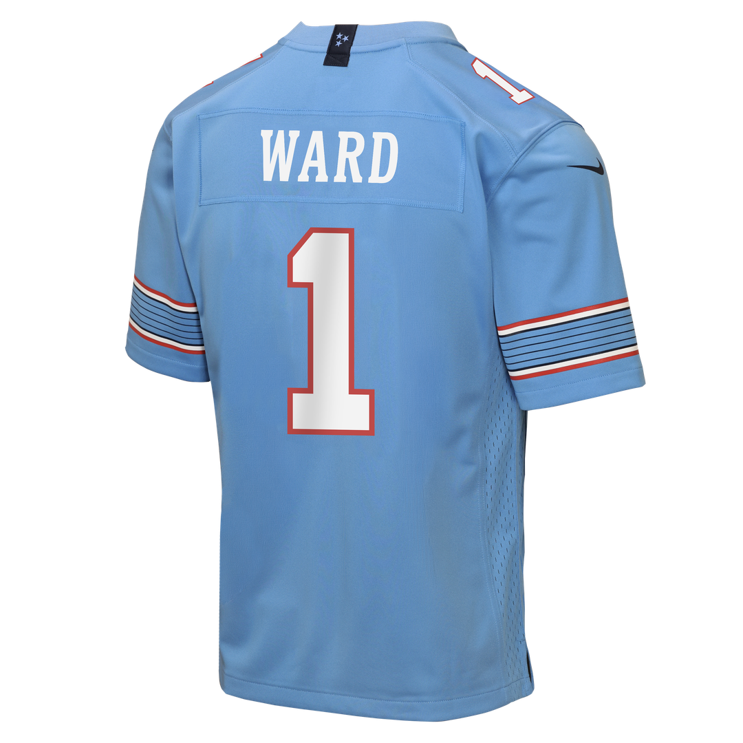 Youth Nike Tennessee Titans Cameron Ward Light Blue Game NFL Jersey