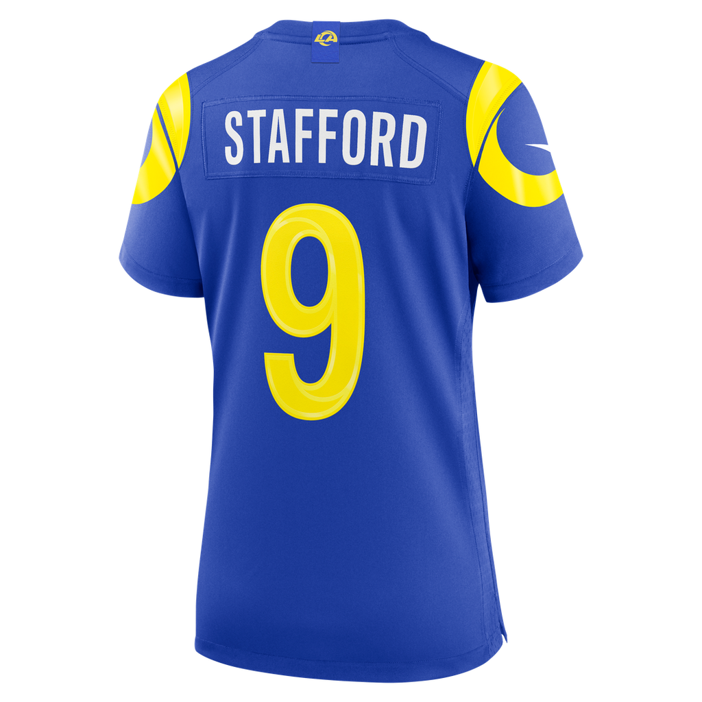 Women's Nike Los Angeles Rams Matthew Stafford White Game NFL Jersey