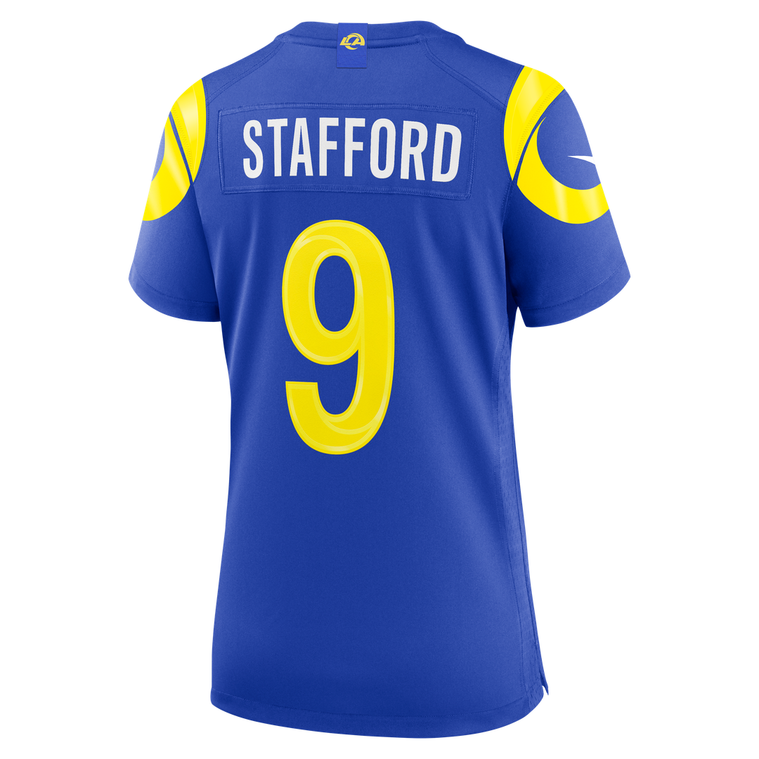 Women's Nike Los Angeles Rams Matthew Stafford White Game NFL Jersey