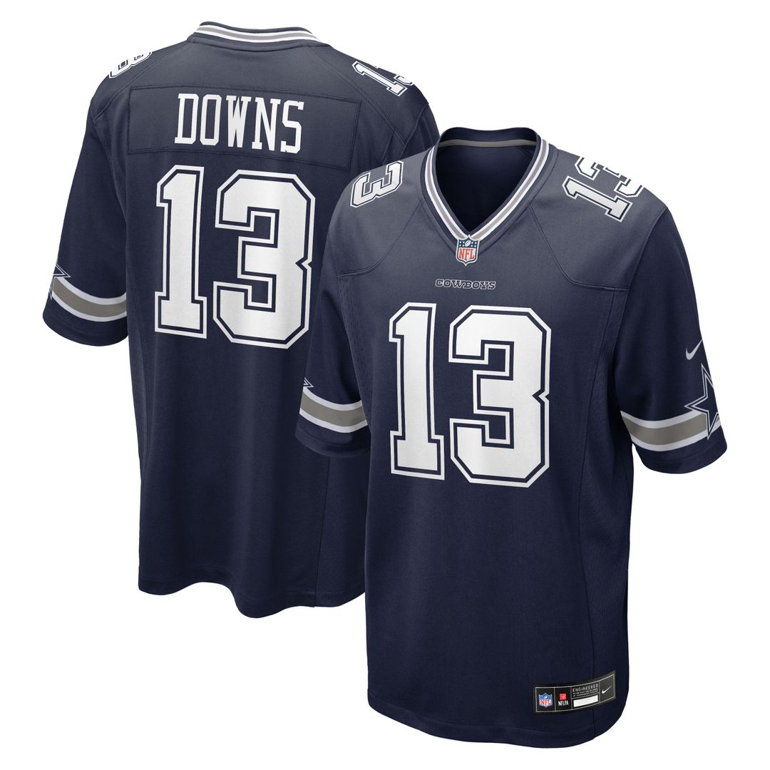 Men's Nike Dallas Cowboys Caleb Downs White Game NFL Jersey