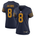 Women's Nike Green Bay Packers Josh Jacobs Navy The 1923 Classic Game NFL Jersey