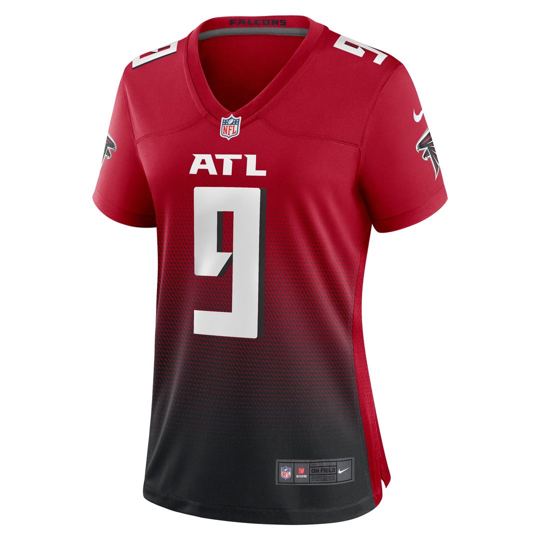 Women's Nike Atlanta Falcons Michael Penix Jr. Red Alternate Game NFL Jersey