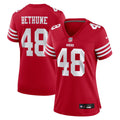 Women's Nike San Francisco 49ers Tatum Bethune Scarlet Team Game NFL Jersey