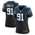 Women's Nike Carolina Panthers Patrick Jones II Black Team Game NFL Jersey