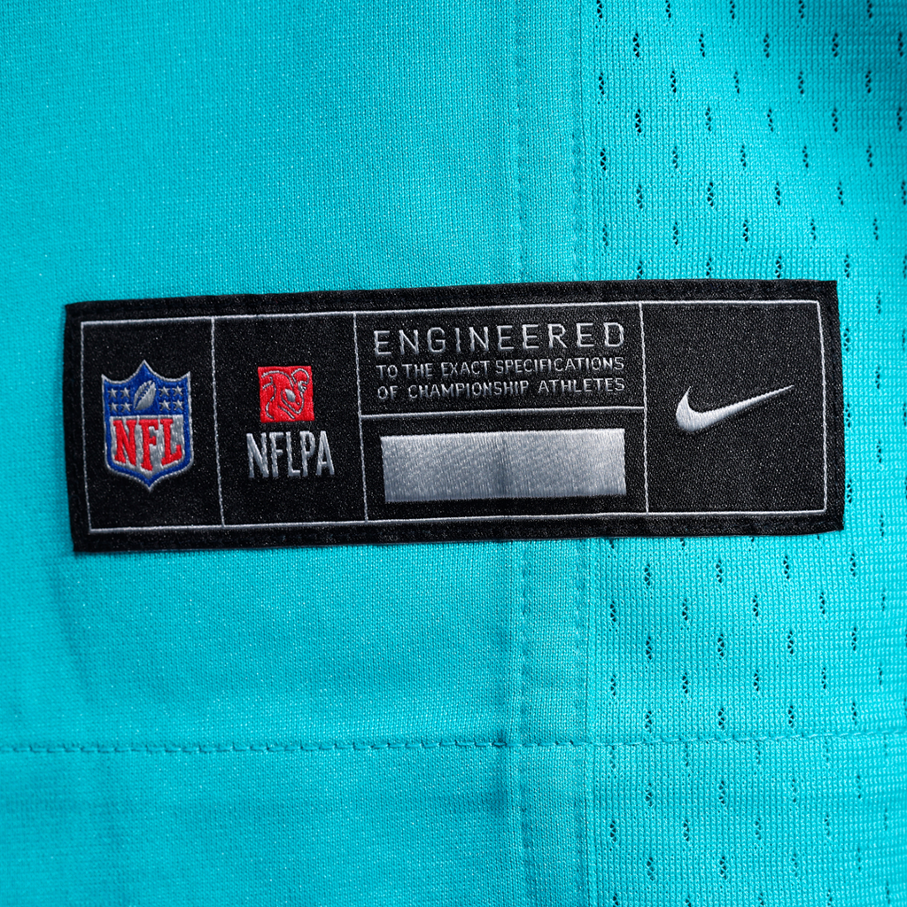 Men's Nike Miami Dolphins Malik Willis Aqua Game NFL Jersey